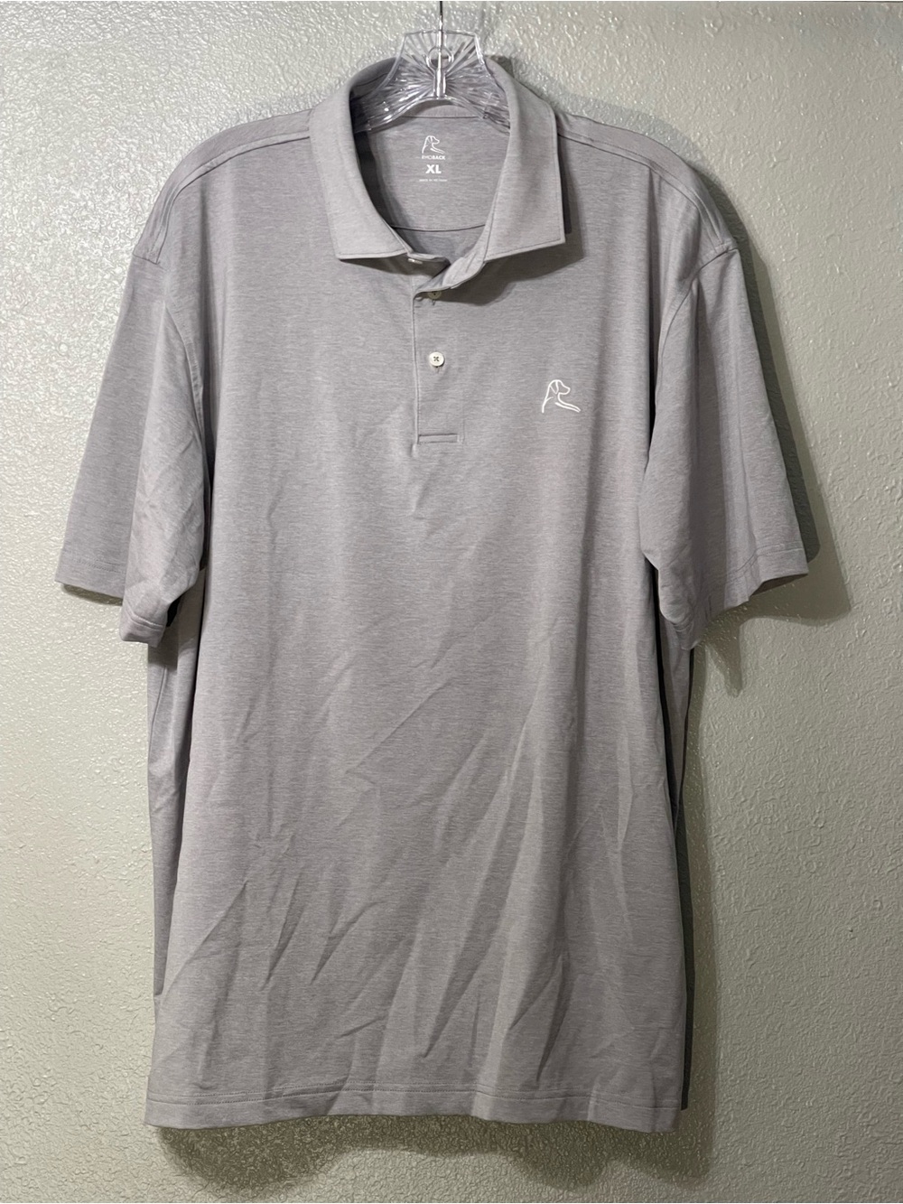 Rhoback Grey Performance Polo - Size XL